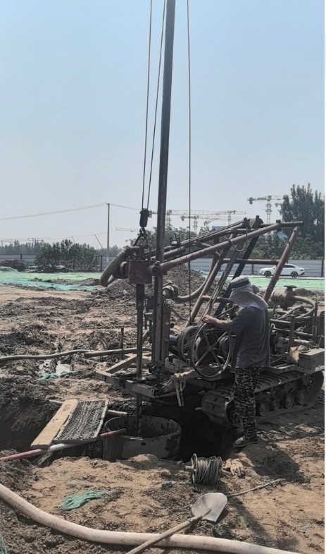 常州溧阳工地打井